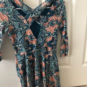 Forever 21 colorful dress